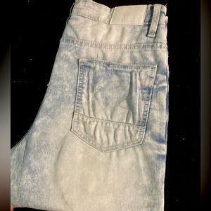 SOUTHPOLE Men’s Moto Skinny in cloudwash size 32x32